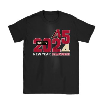 Arizona Diamondbacks Happy New Year MLB Gift For Fan Hello 2025 Unisex T-Shirt Cotton Tee TAT22269