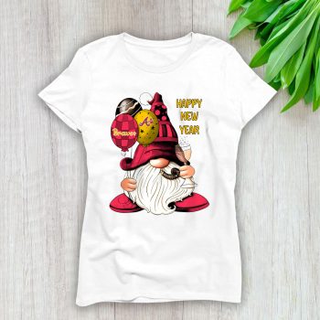 Atlanta Braves Happy New Year MLB Gift For Fan Cute Gnomes Unisex Sweatshirt TAS22303