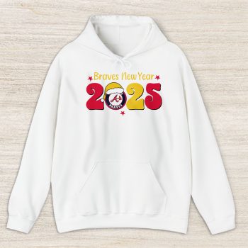 Atlanta Braves Happy New Year MLB Gift For Fan Unisex Hoodie TAH22301