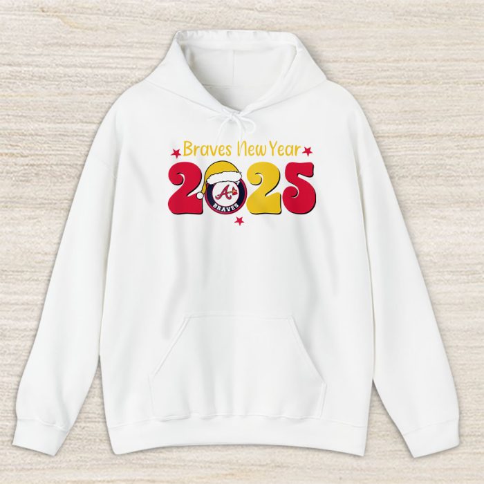 Atlanta Braves Happy New Year MLB Gift For Fan Unisex Hoodie TAH22301