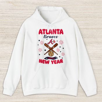 Atlanta Braves Happy New Year MLB Gift For Fan Unisex Hoodie TAH22302