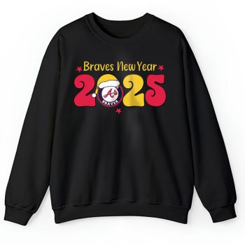 Atlanta Braves Happy New Year MLB Gift For Fan Unisex Sweatshirt TAS22301
