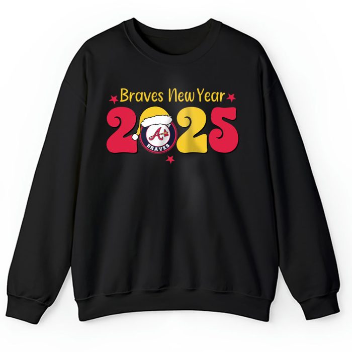 Atlanta Braves Happy New Year MLB Gift For Fan Unisex Sweatshirt TAS22301
