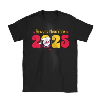 Atlanta Braves Happy New Year MLB Gift For Fan Unisex T-Shirt Cotton Tee TAT22301