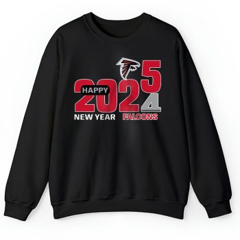 Atlanta Falcons Blazing New Year NFL Gift For Fan Hello 2025 Unisex Sweatshirt TAS22281