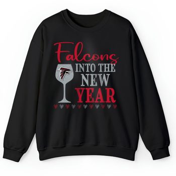 Atlanta Falcons Happy New Year NFL Gift For Fan Cheers To A New Year Unisex Sweatshirt TAS22284