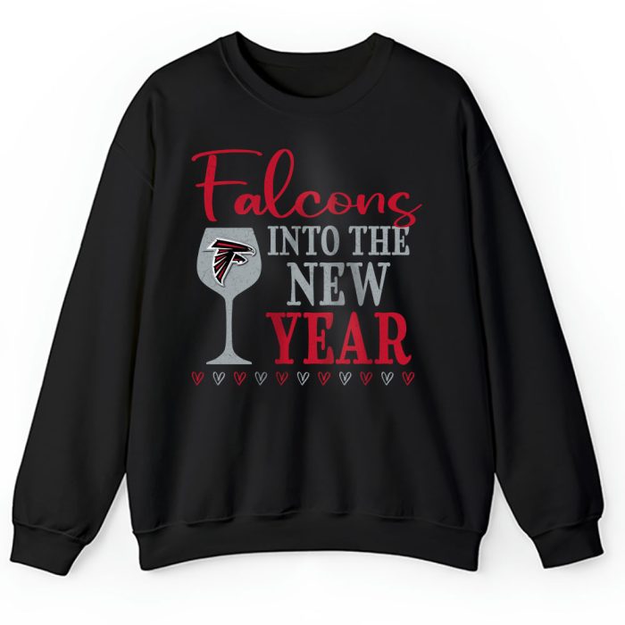 Atlanta Falcons Happy New Year NFL Gift For Fan Cheers To A New Year Unisex Sweatshirt TAS22284