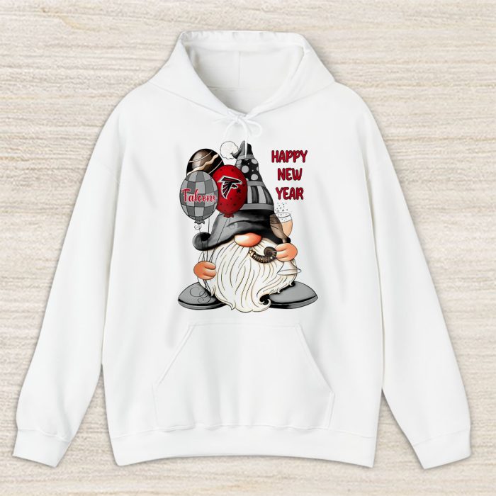 Atlanta Falcons Happy New Year NFL Gift For Fan Cute Gnomes Unisex Hoodie TAH22292