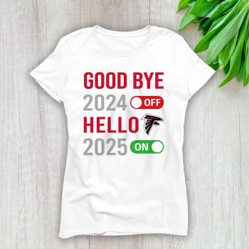Atlanta Falcons Happy New Year NFL Gift For Fan Goodbye 2024 Hello 2025 Unisex Sweatshirt TAS22283
