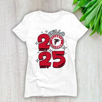 Atlanta Falcons Happy New Year NFL Gift For Fan Hello 2025 Unisex Sweatshirt TAS22285