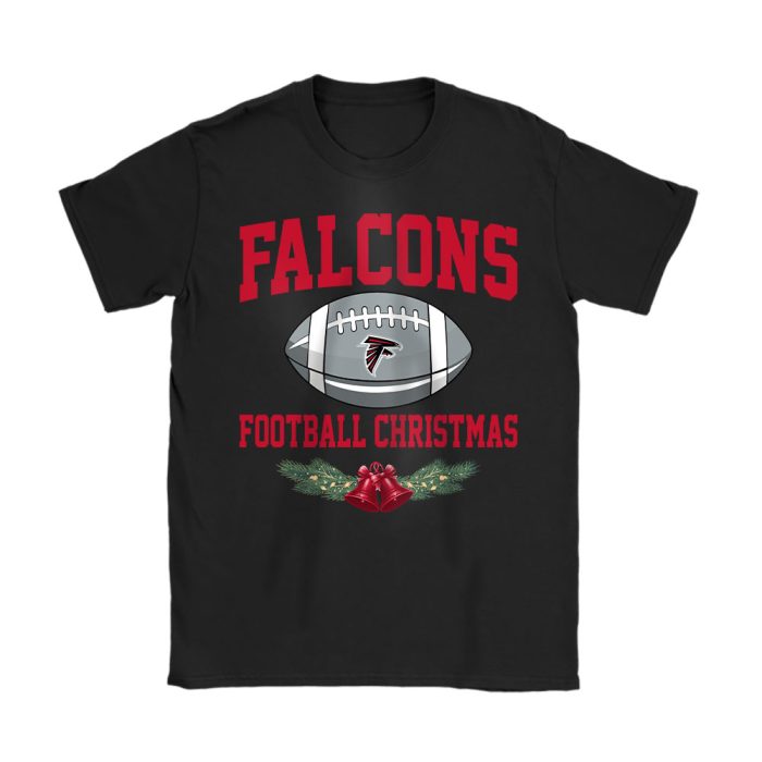 Atlanta Falcons Merry Christmas NFL Gift For Fan Baseball Christmas Unisex T-Shirt Cotton Tee TAT23190