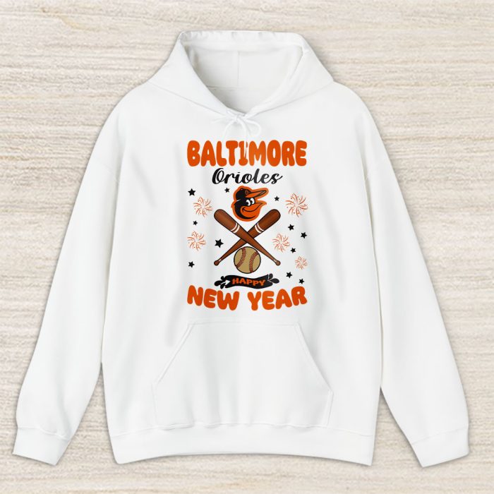 Baltimore Orioles Happy New Year MLB Gift For Fan Unisex Hoodie TAH22322