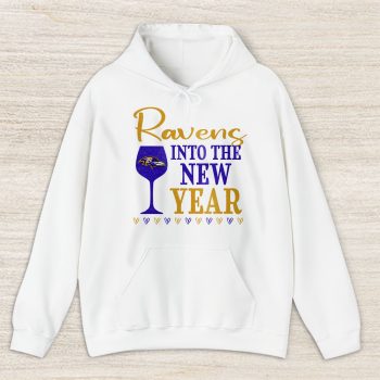 Baltimore Ravens Happy New Year NFL Gift For Fan Cheers To A New Year Unisex Hoodie TAH22309