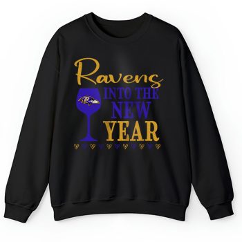 Baltimore Ravens Happy New Year NFL Gift For Fan Cheers To A New Year Unisex Sweatshirt TAS22309