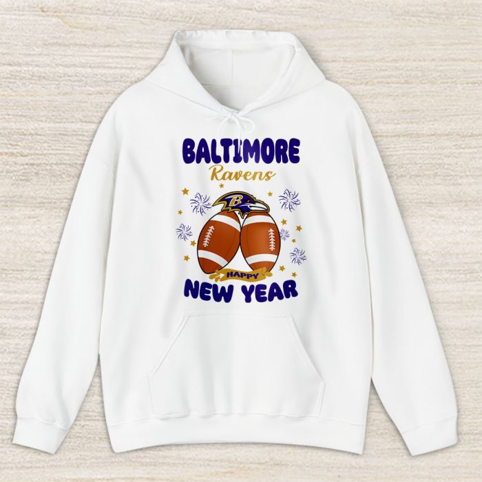 Baltimore Ravens Happy New Year NFL Gift For Fan Unisex Hoodie TAH22312