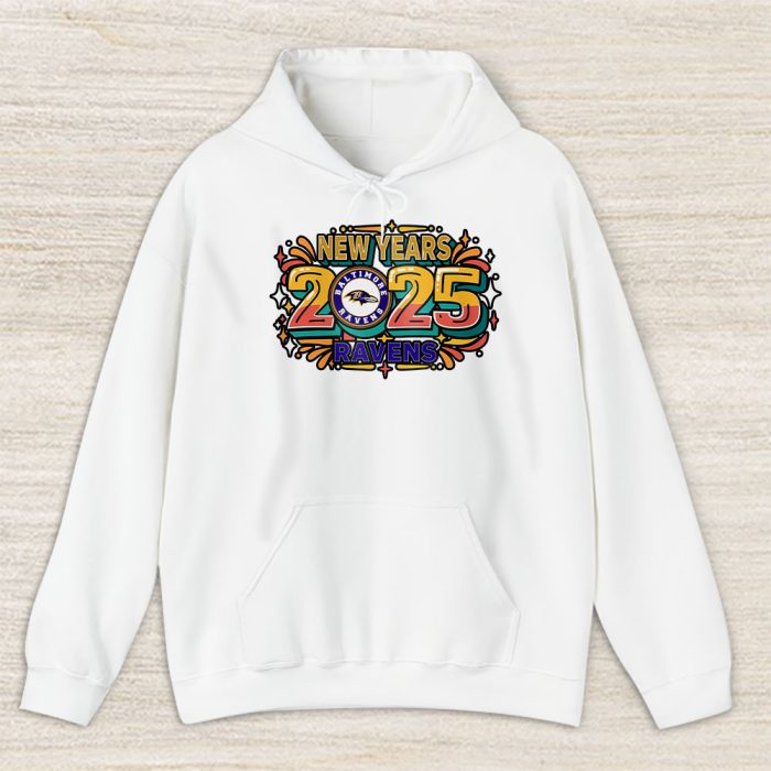 Baltimore Ravens Happy New Year NFL Gift For Fan Unisex Hoodie TAH22315