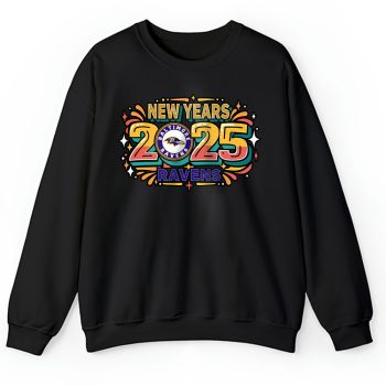 Baltimore Ravens Happy New Year NFL Gift For Fan Unisex Sweatshirt TAS22315