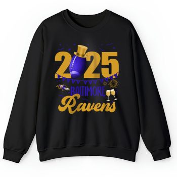 Baltimore Ravens Happy New Year NFL Gift For Fan Unisex Sweatshirt TAS22316