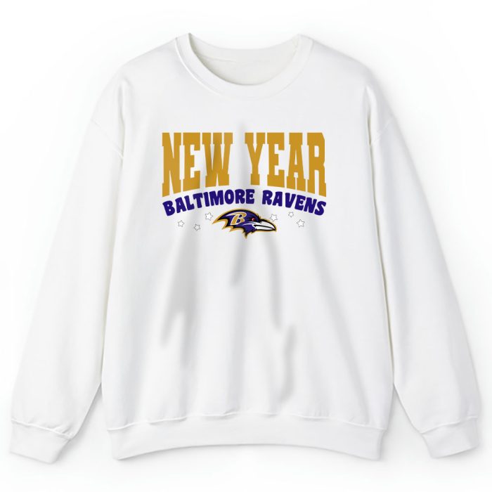Baltimore Ravens Happy New Years NFL Gift For Fan Unisex Sweatshirt TAS22313