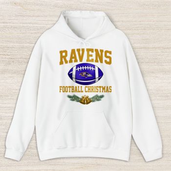 Baltimore Ravens Merry Christmas NFL Gift For Fan Baseball Christmas Unisex Hoodie TAH23193
