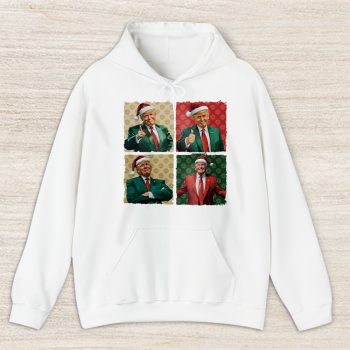 Boho Christmas Trump Happy Holidays Merry Vibes Versace Unisex Hoodie TAH21974