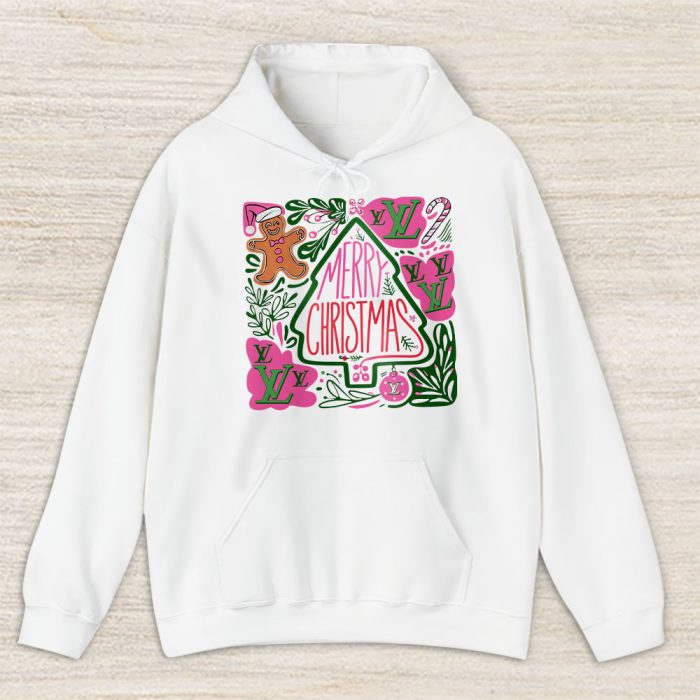 Boho Floral Christmas Louis Vuitton Unisex Hoodie TAH21982