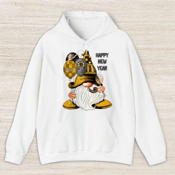 Boston Bruins Happy New Year NHL Gift For Fan Cute Gnomes Unisex Hoodie TAH22333