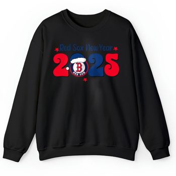 Boston Red Sox Happy New Year MLB Gift For Fan Unisex Sweatshirt TAS22347