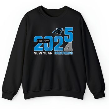 Carolina Panthers Blazing New Year NFL Gift For Fan Hello 2025 Unisex Sweatshirt TAS22387