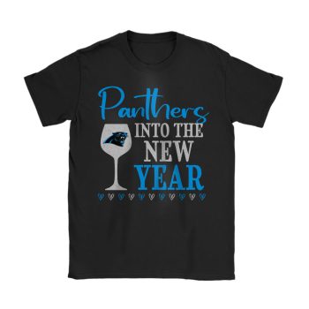 Carolina Panthers Happy New Year NFL Gift For Fan Cheers To A New Year Unisex T-Shirt Cotton Tee TAT22390
