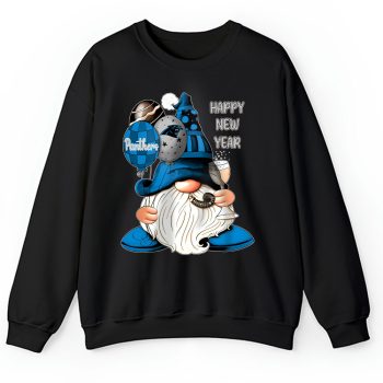 Carolina Panthers Happy New Year NFL Gift For Fan Cute Gnomes Unisex Sweatshirt TAS22398