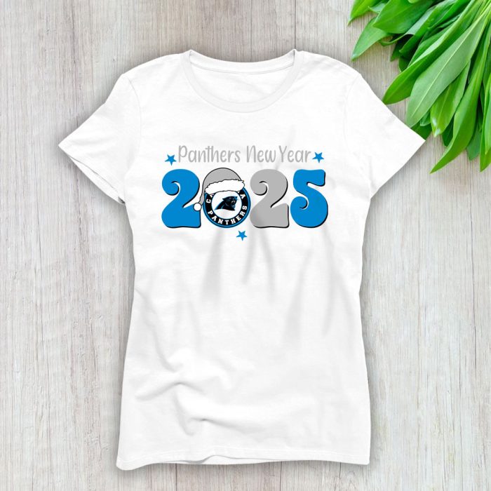 Carolina Panthers Happy New Year NFL Gift For Fan Hello 2025 Unisex Sweatshirt TAS22392