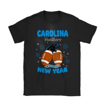 Carolina Panthers Happy New Year NFL Gift For Fan Unisex T-Shirt Cotton Tee TAT22393