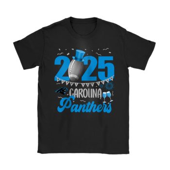 Carolina Panthers Happy New Year NFL Gift For Fan Unisex T-Shirt Cotton Tee TAT22397