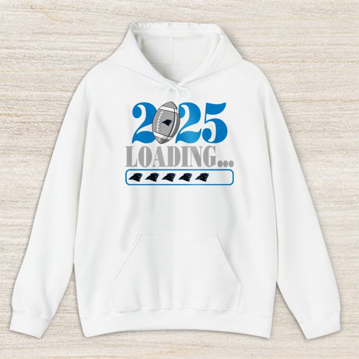 Carolina Panthers Happy New Year NFL Loading 2025 Gift For Fan Unisex Hoodie TAH22395
