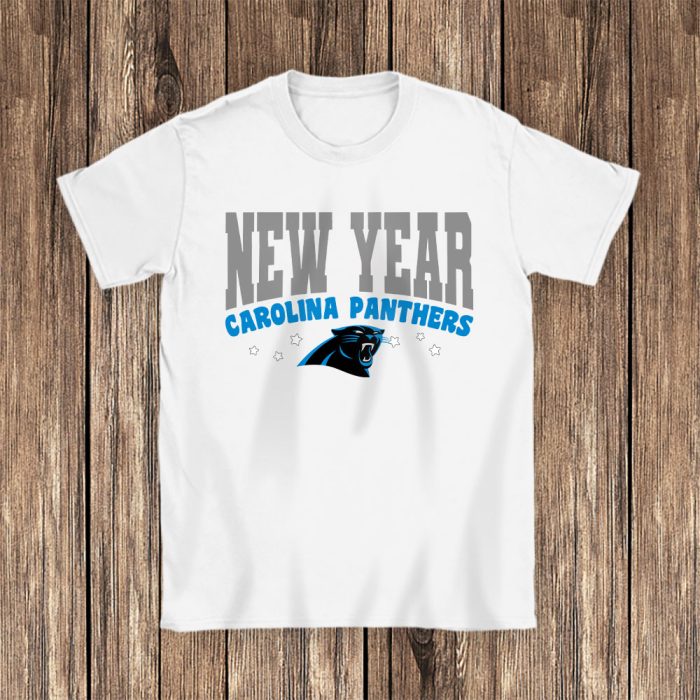 Carolina Panthers Happy New Years NFL Gift For Fan Unisex T-Shirt Cotton Tee TAT22394