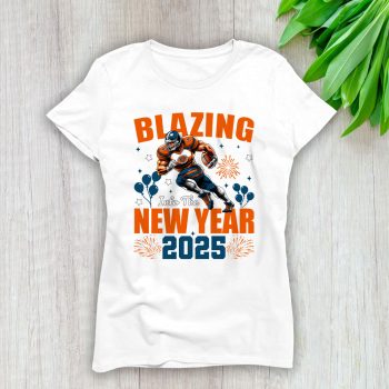 Chicago Bears Blazing New Year NFL Gift For Fan Hello 2025 Unisex Sweatshirt TAS22450