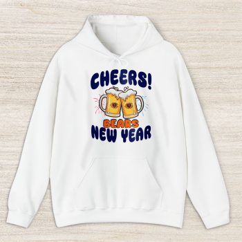 Chicago Bears Happy New Year NFL Gift For Fan Cheers 2025 Unisex Hoodie TAH22437