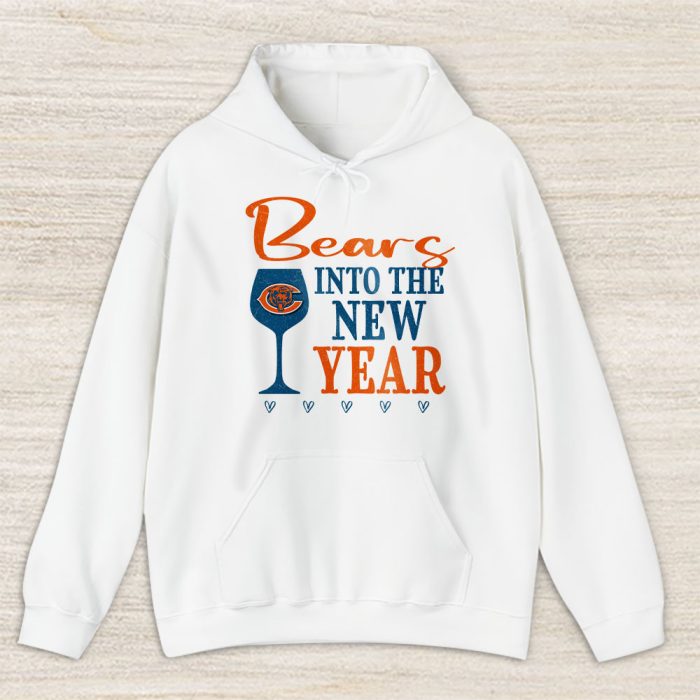 Chicago Bears Happy New Year NFL Gift For Fan Cheers To A New Year Unisex Hoodie TAH22441