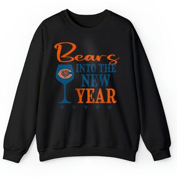 Chicago Bears Happy New Year NFL Gift For Fan Cheers To A New Year Unisex Sweatshirt TAS22441