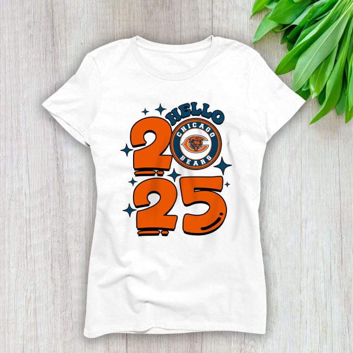 Chicago Bears Happy New Year NFL Gift For Fan Hello 2025 Unisex Sweatshirt TAS22442