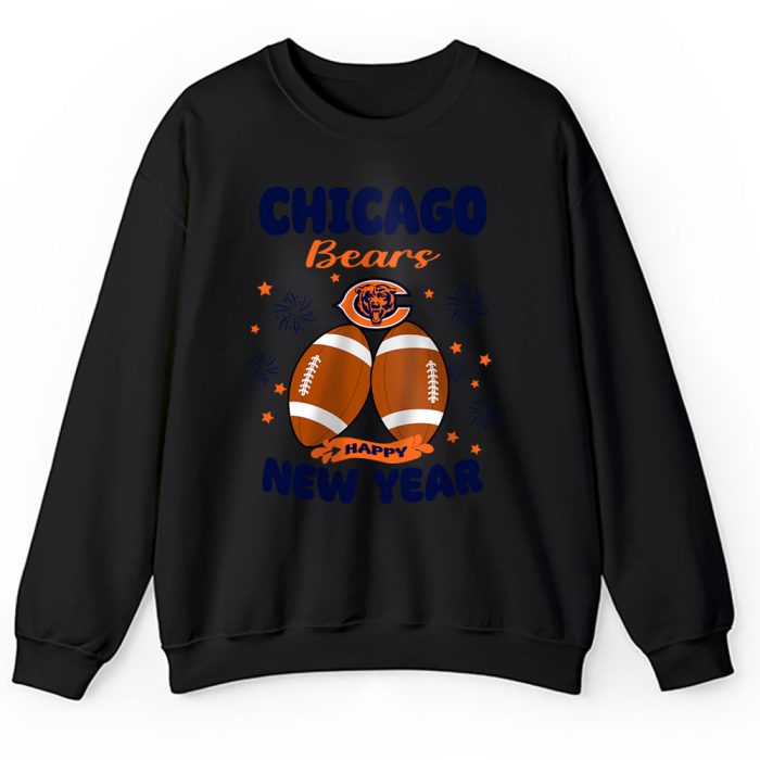 Chicago Bears Happy New Year NFL Gift For Fan Unisex Sweatshirt TAS22444