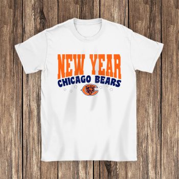 Chicago Bears Happy New Years NFL Gift For Fan Unisex T-Shirt Cotton Tee TAT22445