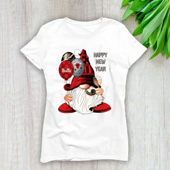 Chicago Bulls Happy New Year NBA Gift For Fan Cute Gnomes Unisex Sweatshirt TAS22454