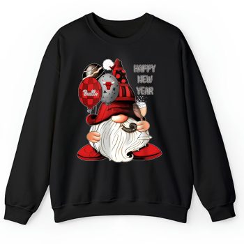 Chicago Bulls Happy New Year NBA Gift For Fan Cute Gnomes Unisex Sweatshirt TAS22454