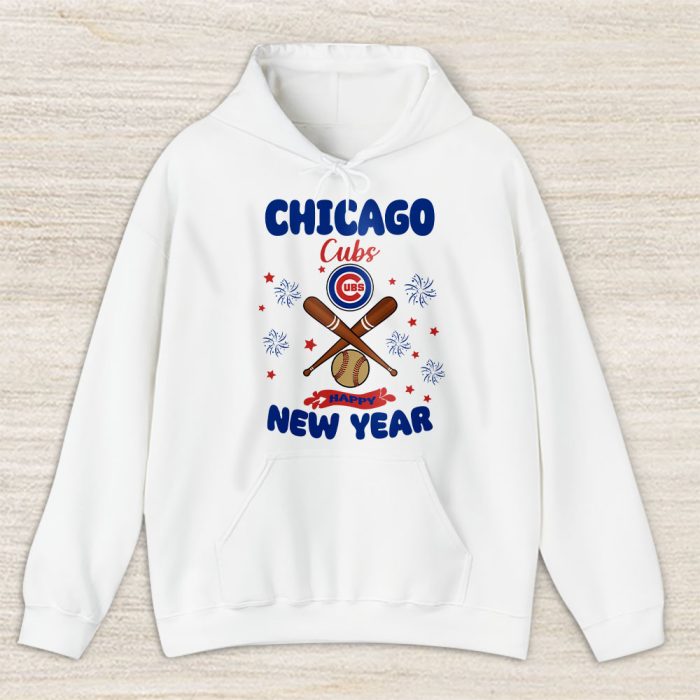 Chicago Cubs Happy New Year MLB Gift For Fan Unisex Hoodie TAH22434