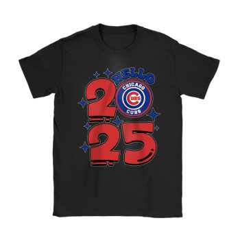 Chicago Cubs Happy New Year MLB Gift For Fan Unisex T-Shirt Cotton Tee TAT22432