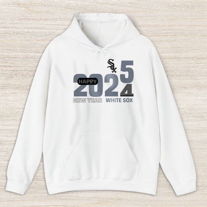 Chicago White Sox Happy New Year MLB Gift For Fan Hello 2025 Unisex Hoodie TAH22425