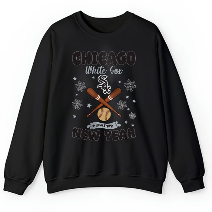 Chicago White Sox Happy New Year MLB Gift For Fan Unisex Sweatshirt TAS22428