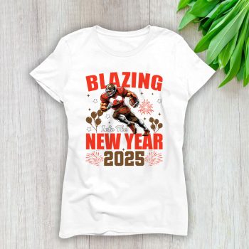 Cleveland Browns Blazing New Year NFL Gift For Fan Hello 2025 Unisex Sweatshirt TAS22489